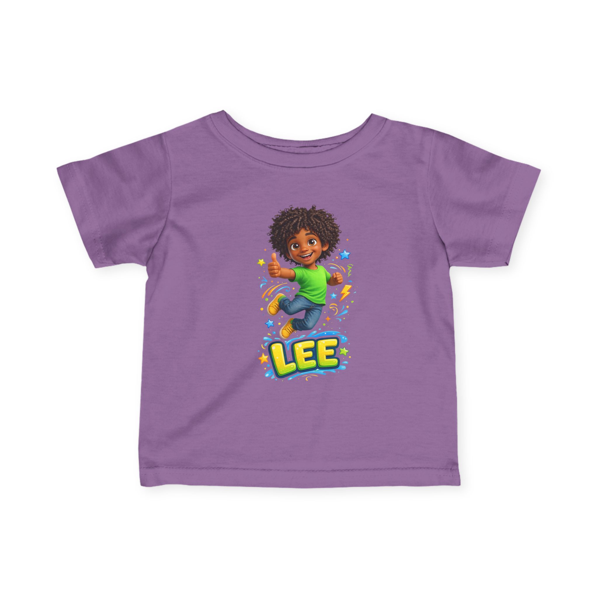 Lee's Name Infant Jersey Tee - Image 9