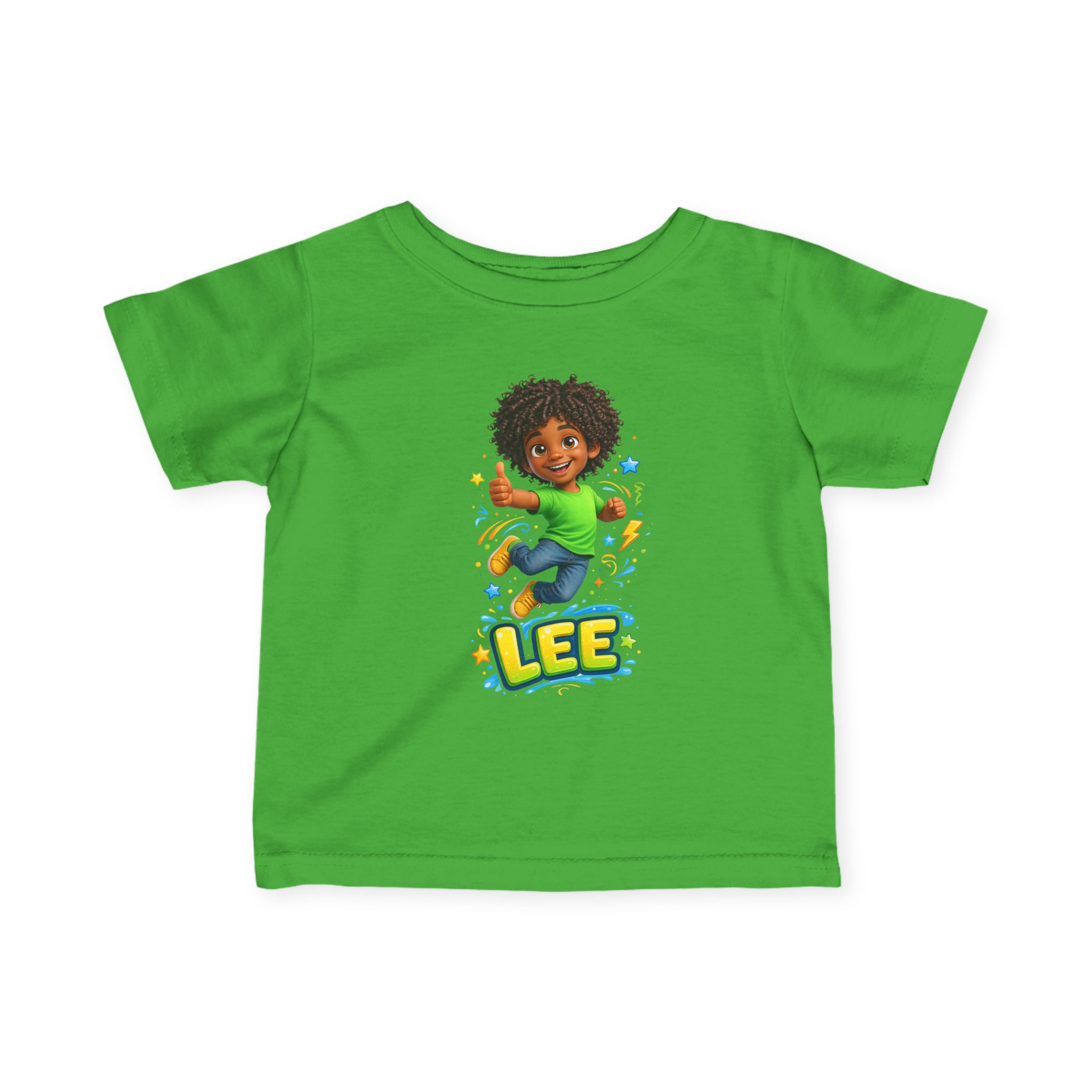 Lee's Name Infant Jersey Tee - Image 2