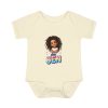 Jen's Infant Baby Rib Solid Colors Bodysuit - Thumbnail Image 6
