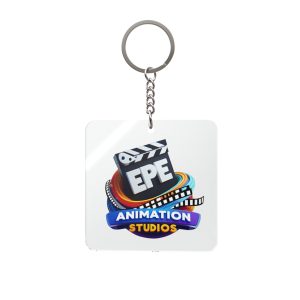EPE Animation Studios - Square Keychain