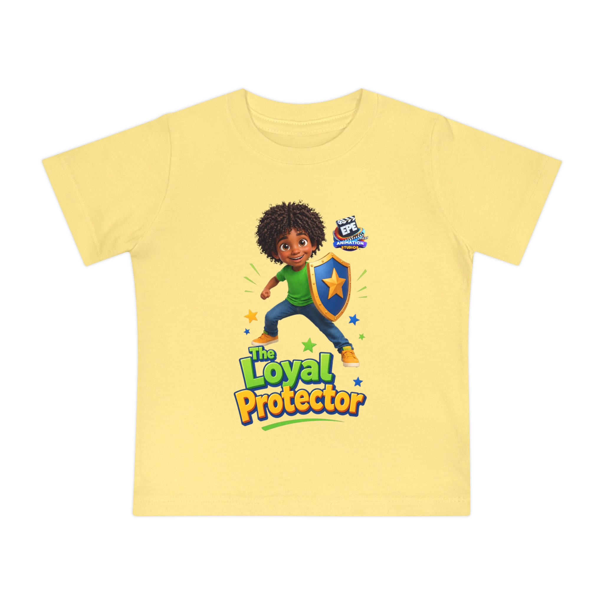 Lee's Short Sleeve Baby T-Shirt (The Loyal Protector) - Image 4