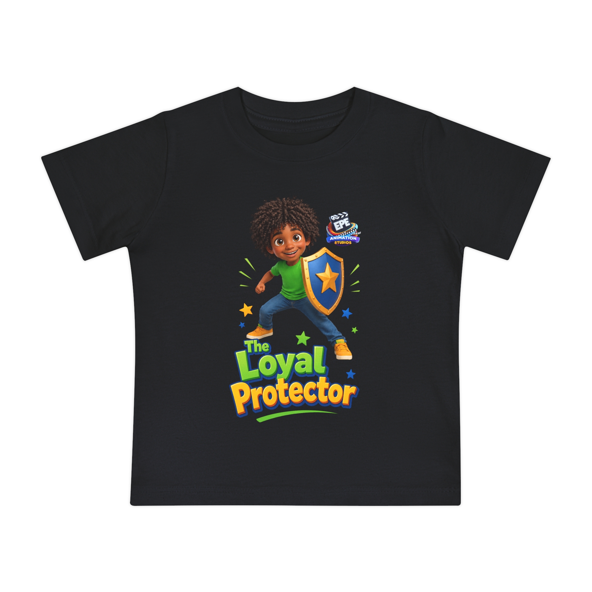 Lee's Short Sleeve Baby T-Shirt (The Loyal Protector) - Image 3