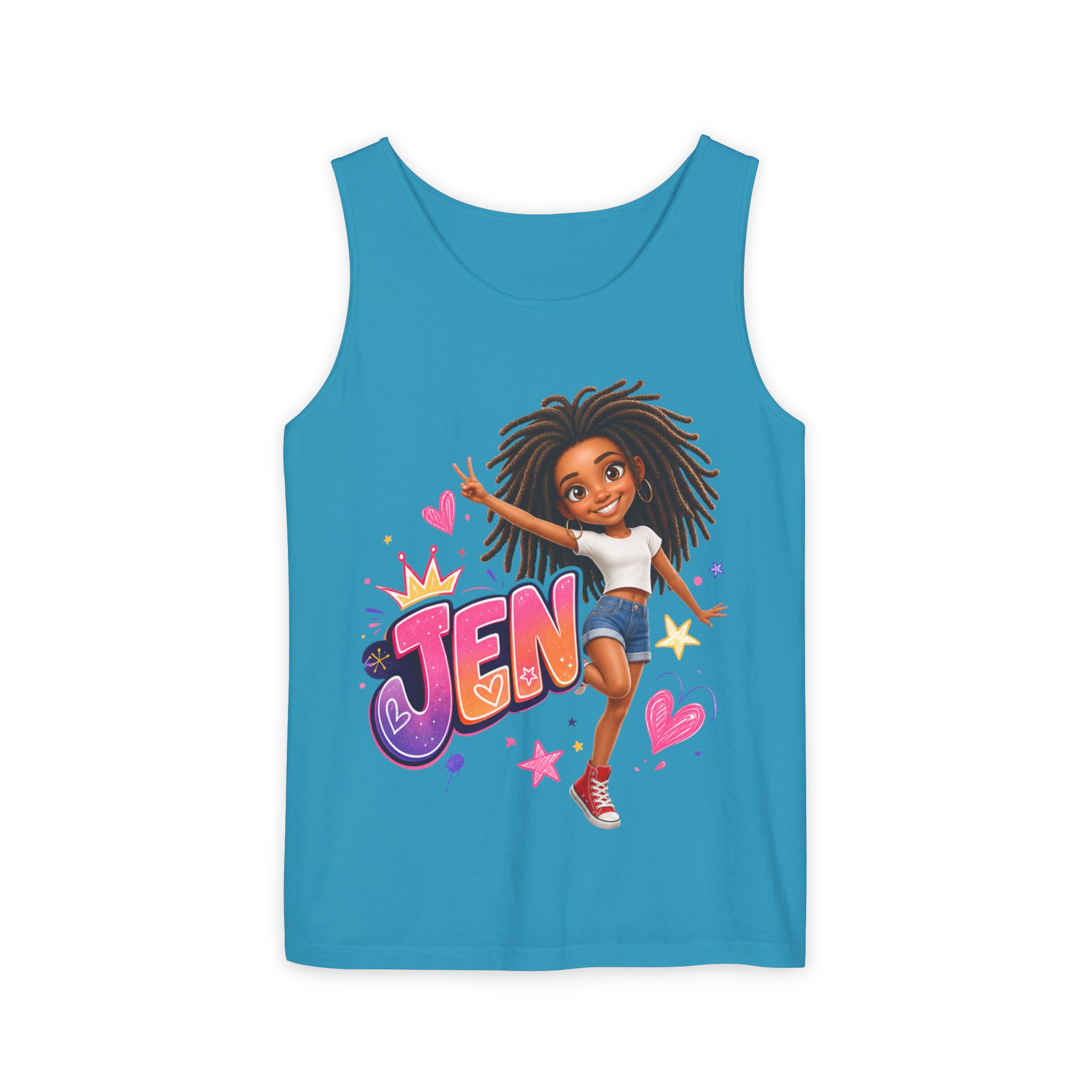 Jen - Garment-Dyed Tank Top - Image 27