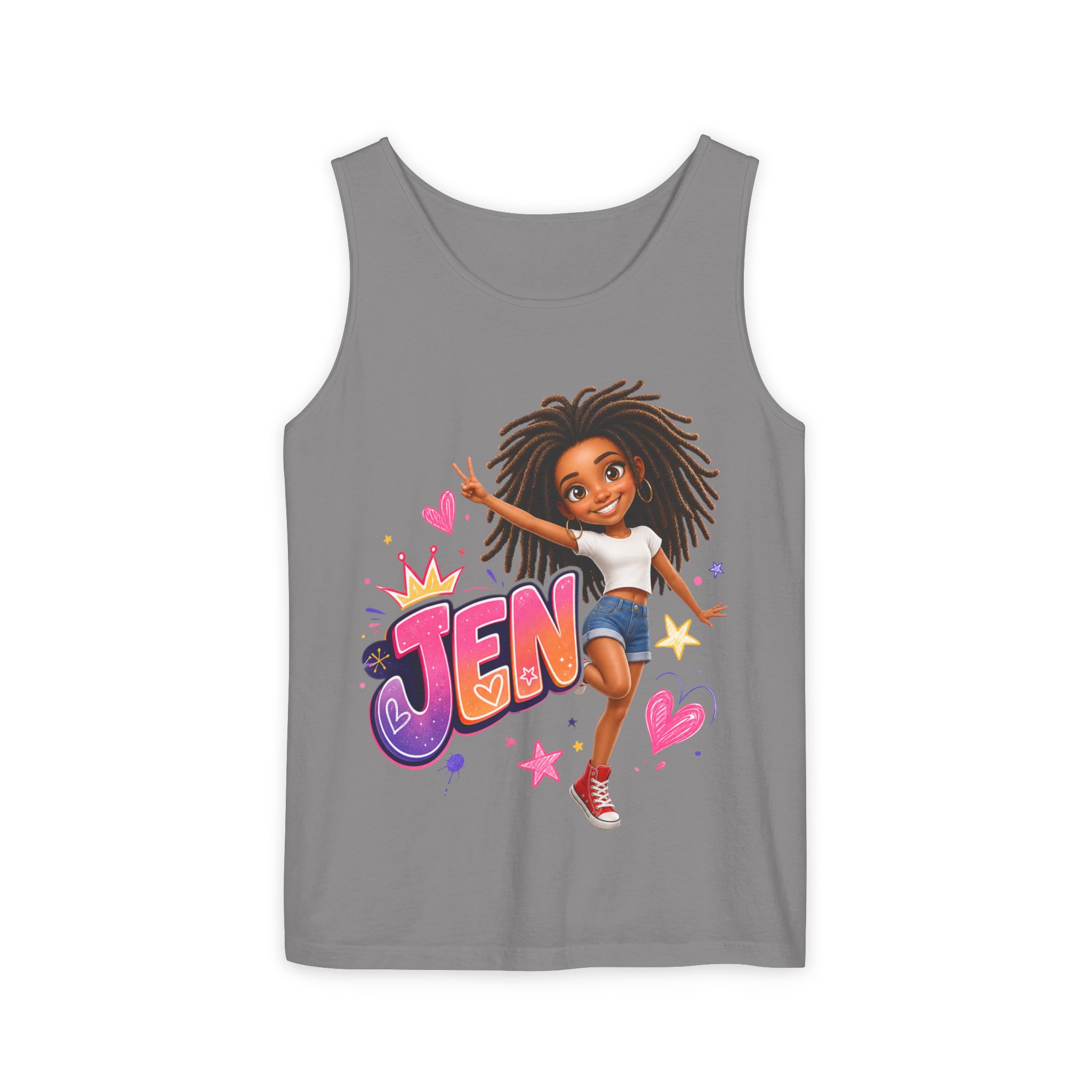Jen - Garment-Dyed Tank Top - Image 17