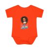 Jen's Infant Baby Rib Solid Colors Bodysuit - Thumbnail Image 4