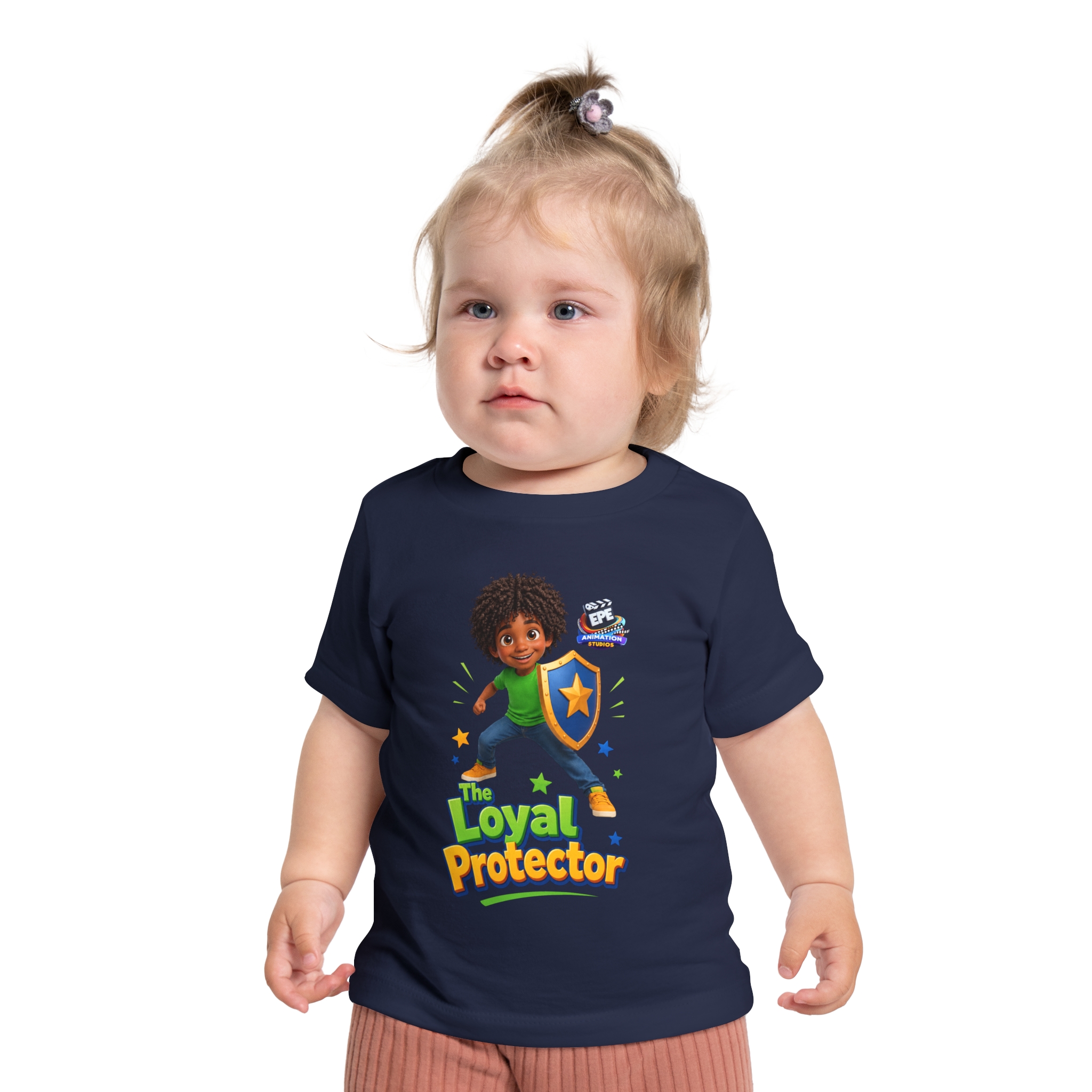 Lee's Short Sleeve Baby T-Shirt (The Loyal Protector) - Image 12