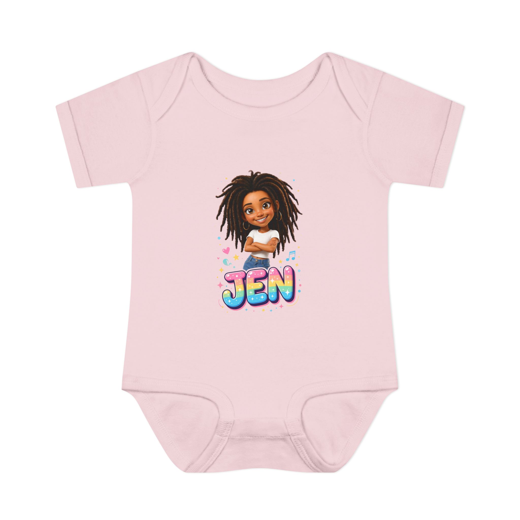 Jen's Infant Baby Rib Solid Colors Bodysuit - Image 14