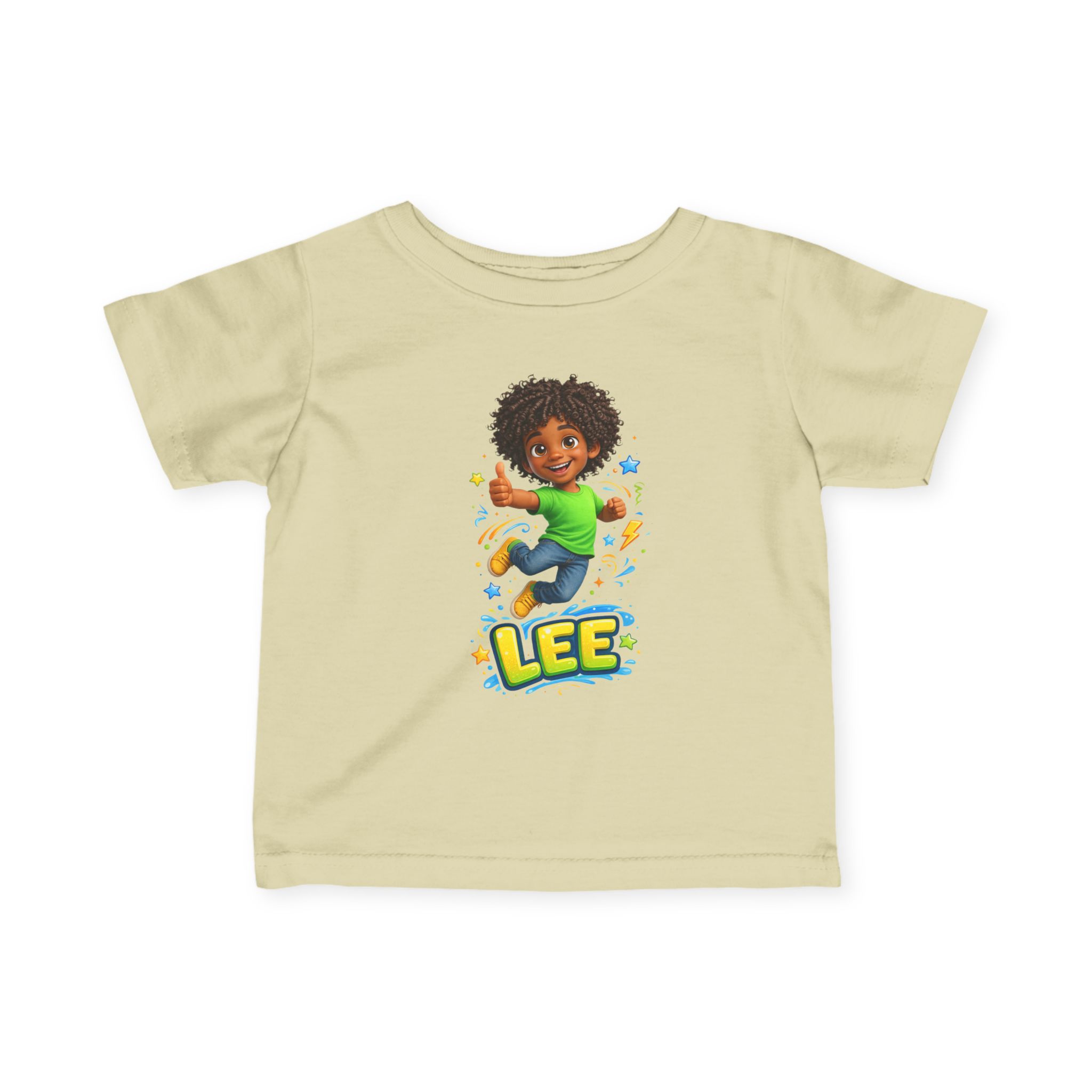 Lee's Name Infant Jersey Tee - Image 4