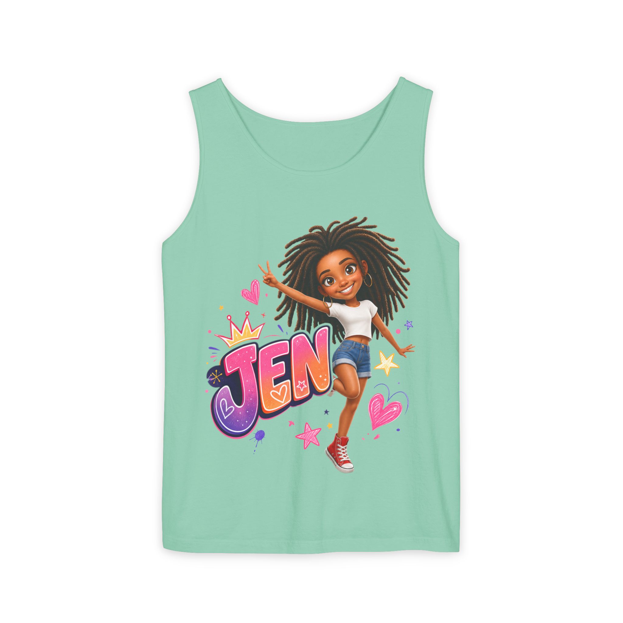 Jen - Garment-Dyed Tank Top - Image 19