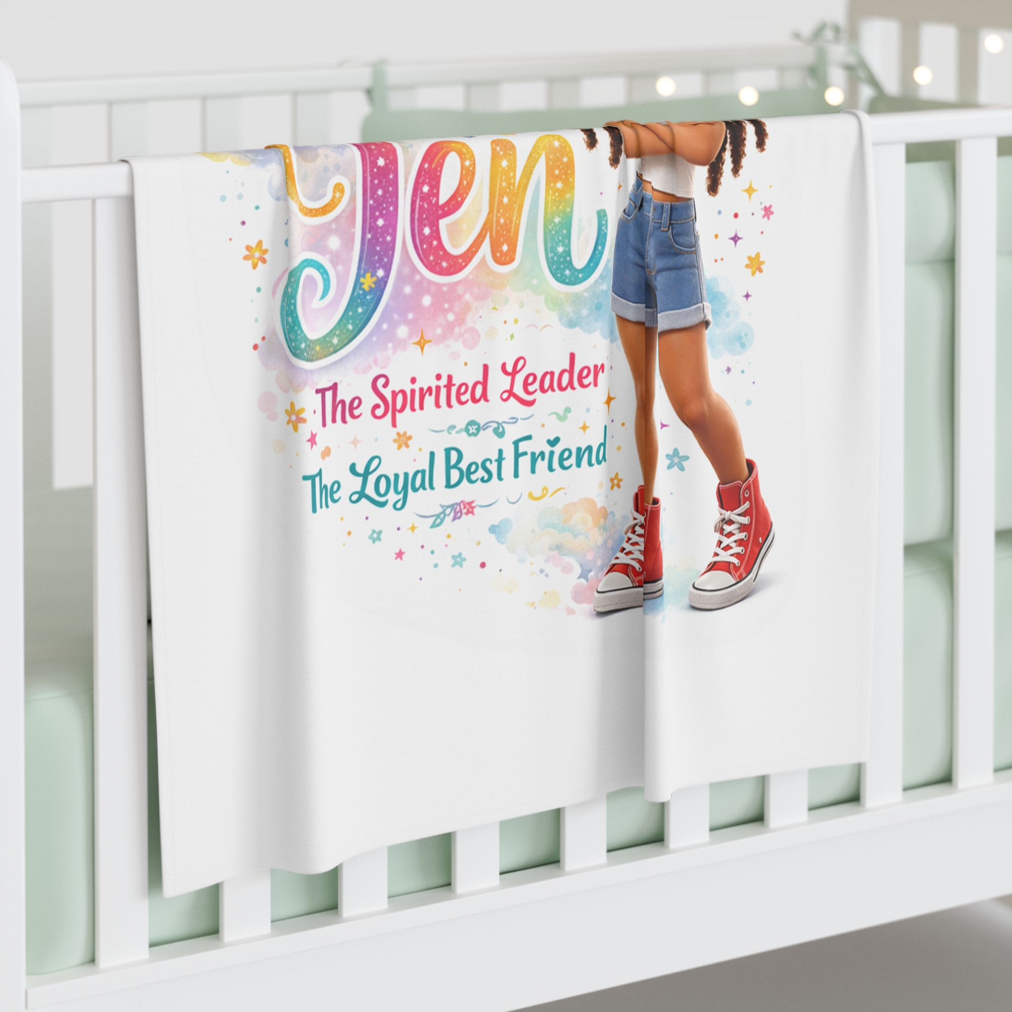 Jen's Baby Swaddle Blanket - Image 3