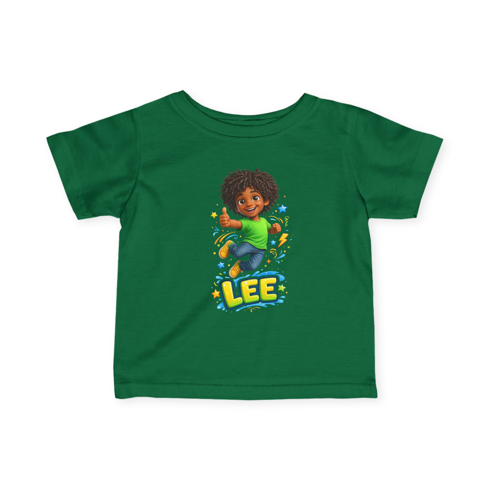 Lee's Name Infant Jersey Tee - Image 8
