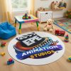 EPE Animation Studios Round Rug - Thumbnail Image 1
