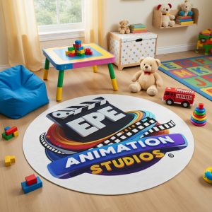 EPE Animation Studios Round Rug