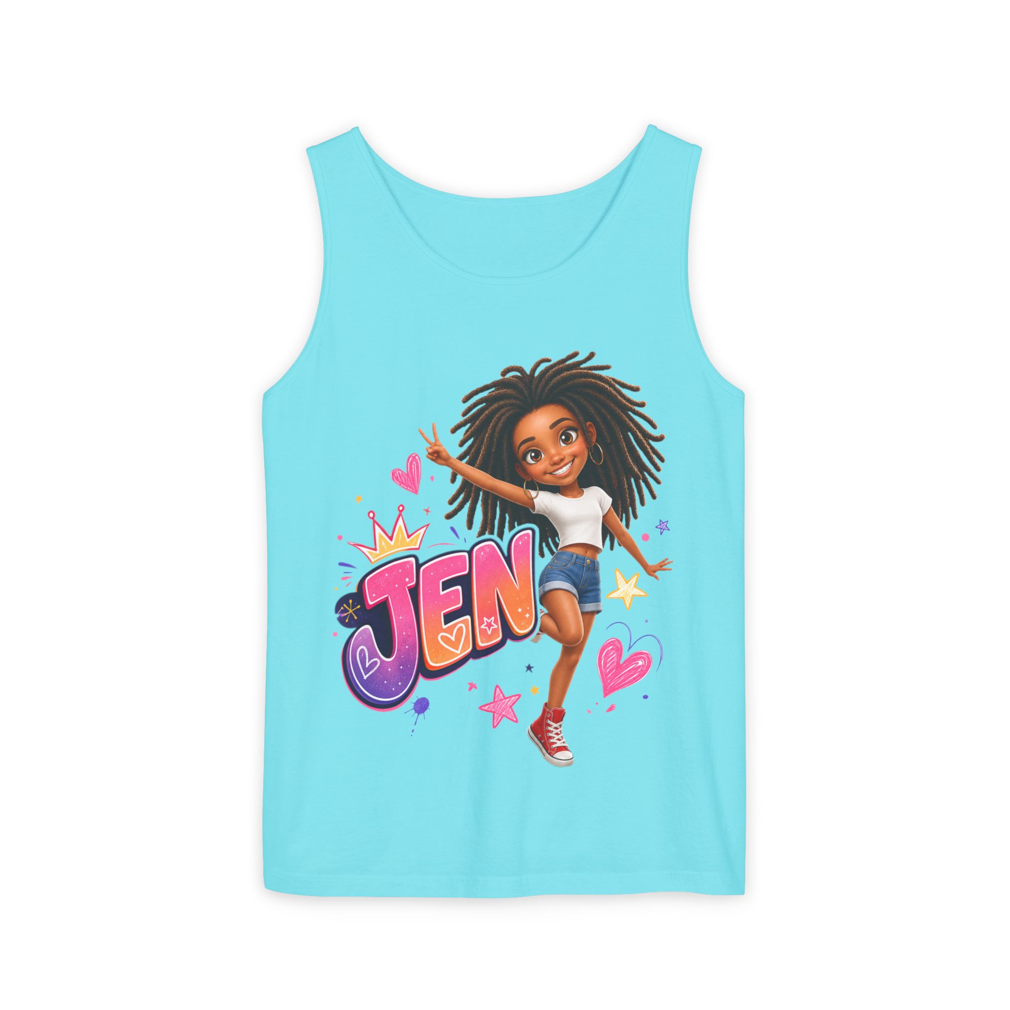 Jen - Garment-Dyed Tank Top - Image 25