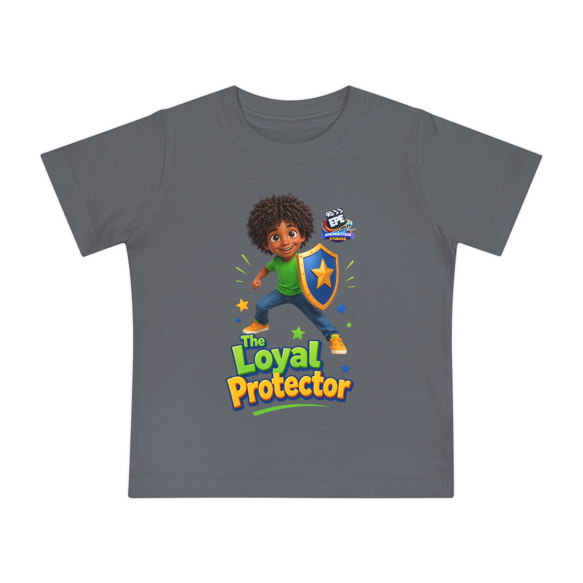 Lee's Short Sleeve Baby T-Shirt (The Loyal Protector) - Image 6