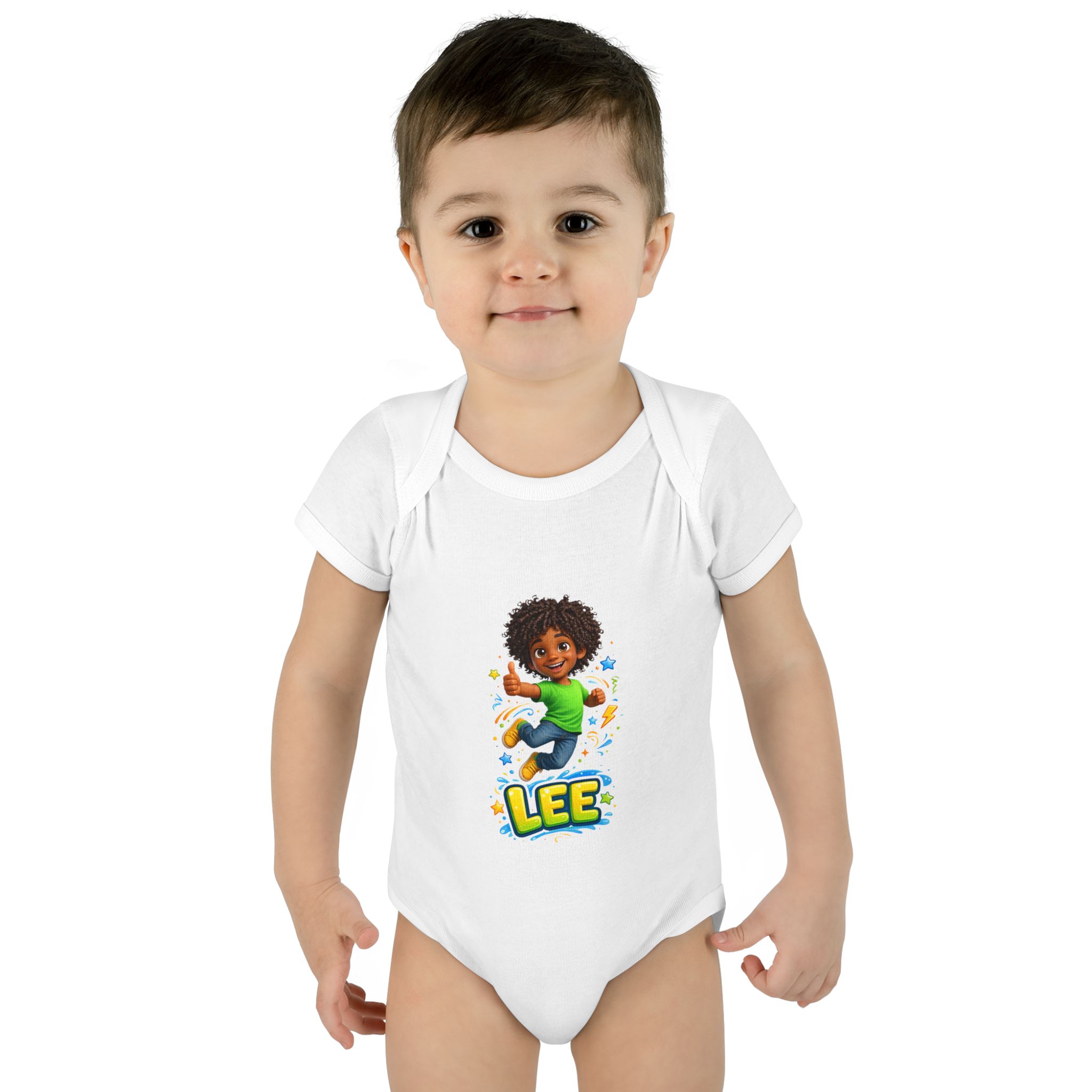 Lee's Infant Baby Rib Bodysuit - Image 3