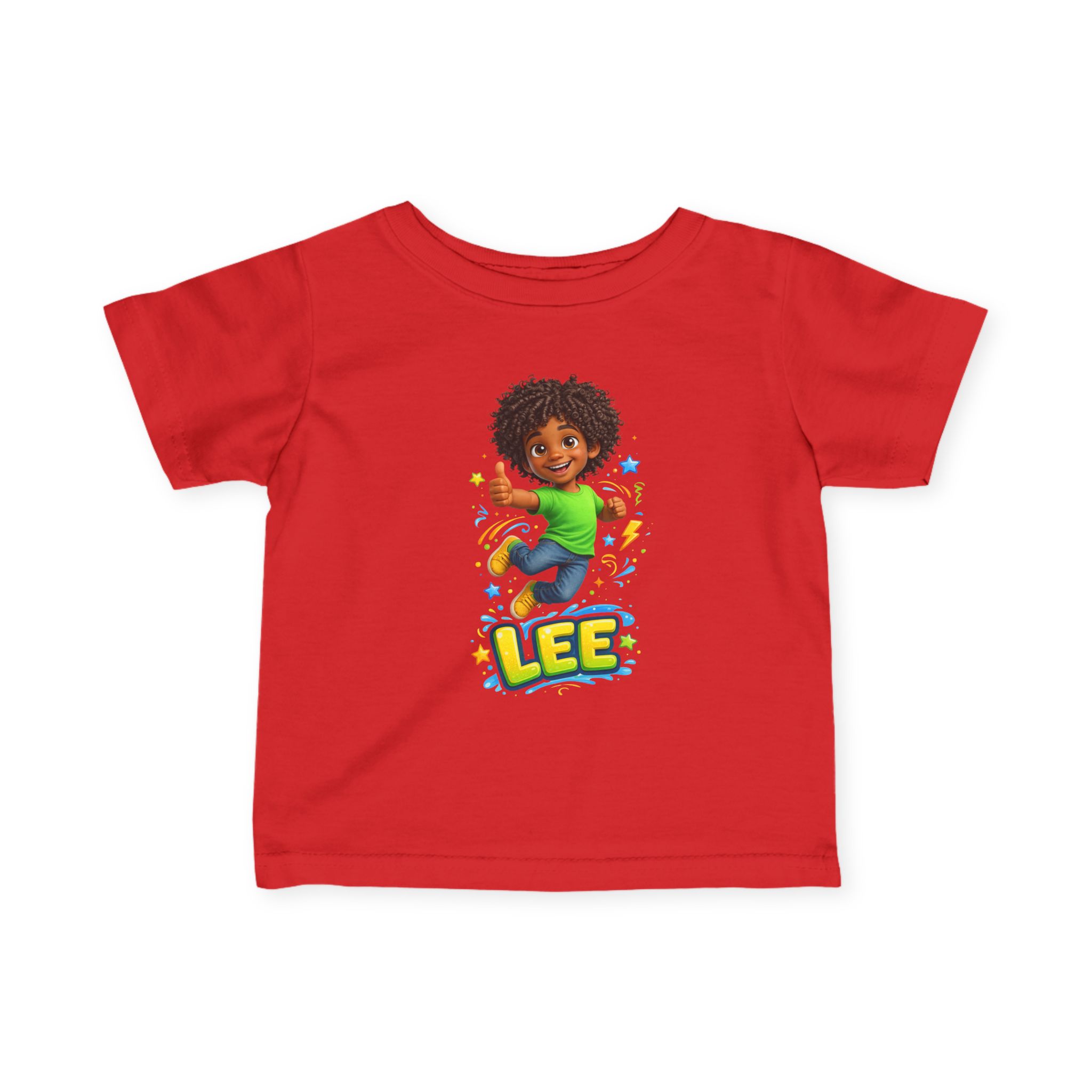 Lee's Name Infant Jersey Tee - Image 6