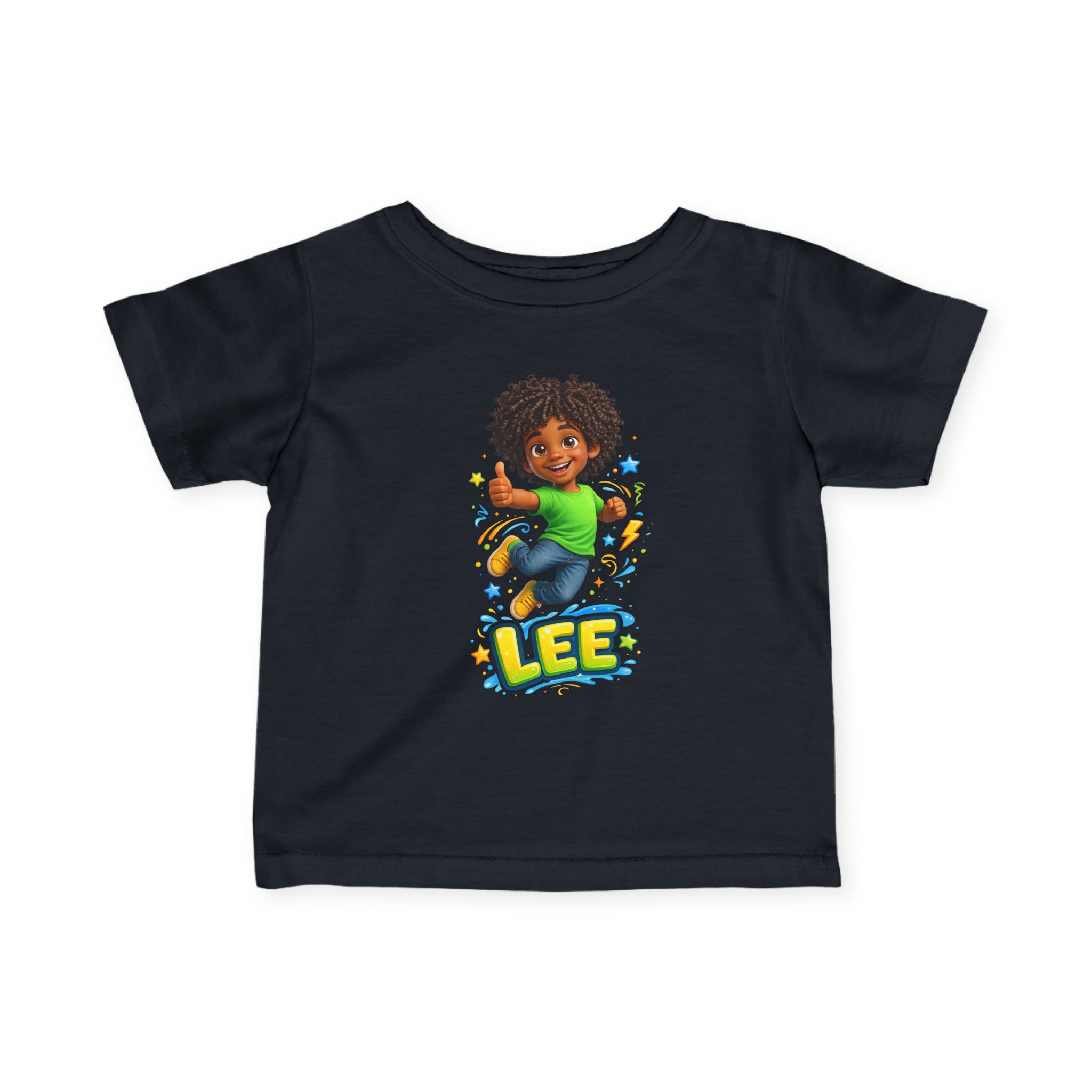 Lee's Name Infant Jersey Tee - Image 5