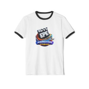 EPE Animation Studios - Unisex Cotton Ringer T-Shirt