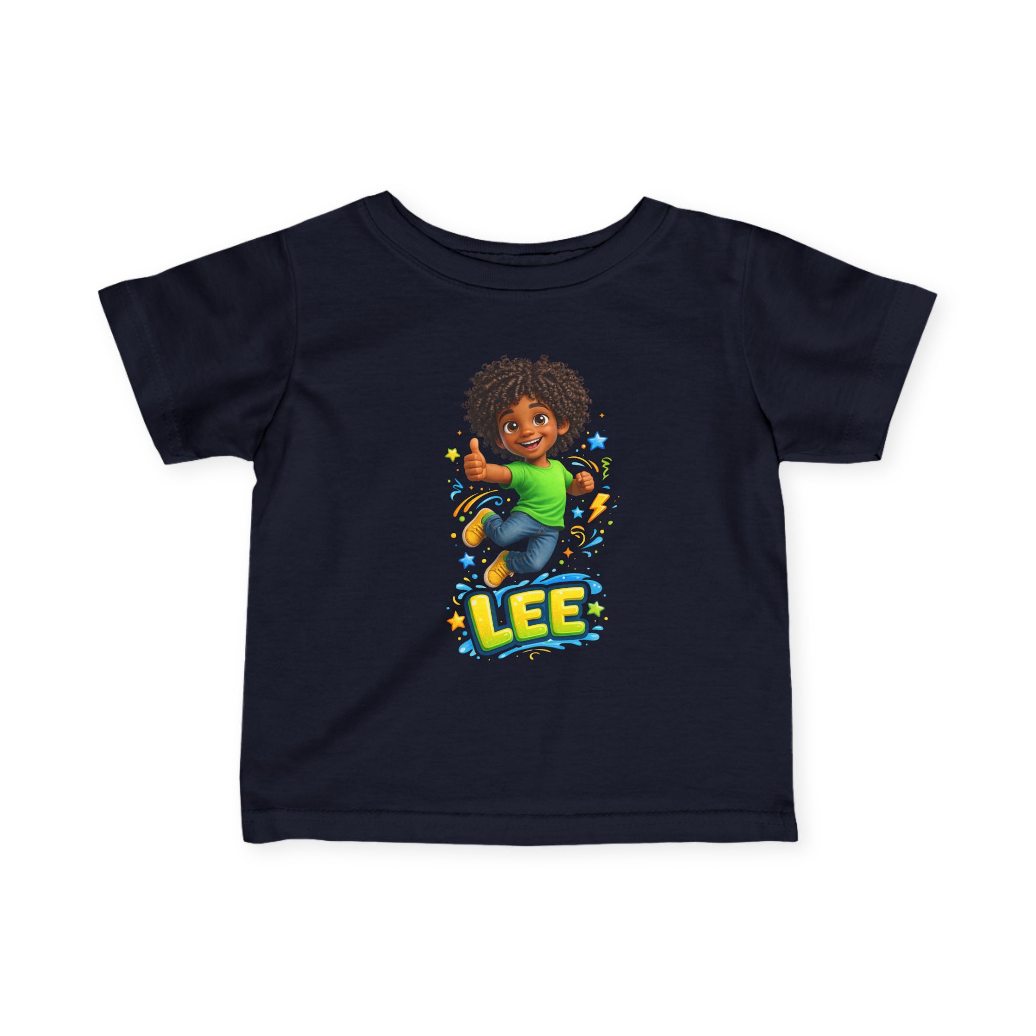 Lee's Name Infant Jersey Tee - Image 7