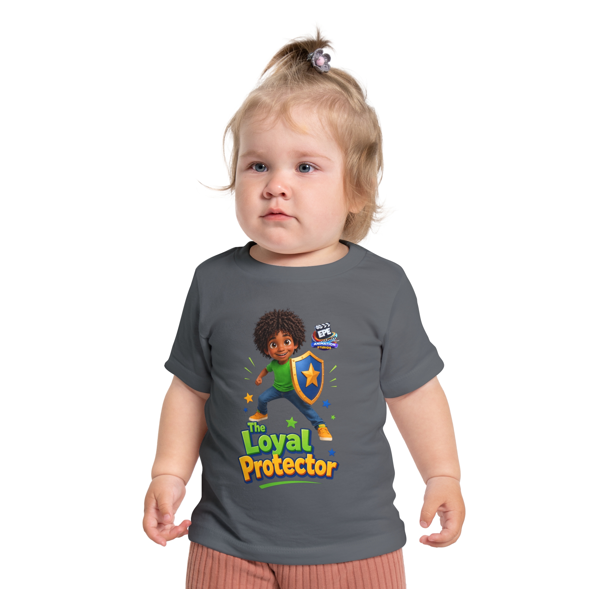 Lee's Short Sleeve Baby T-Shirt (The Loyal Protector) - Image 8