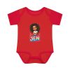 Jen's Infant Baby Rib Solid Colors Bodysuit - Thumbnail Image 12