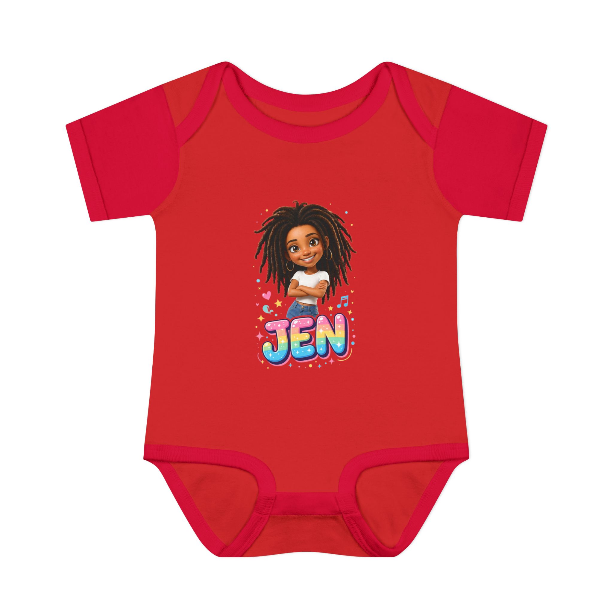 Jen's Infant Baby Rib Solid Colors Bodysuit - Image 12
