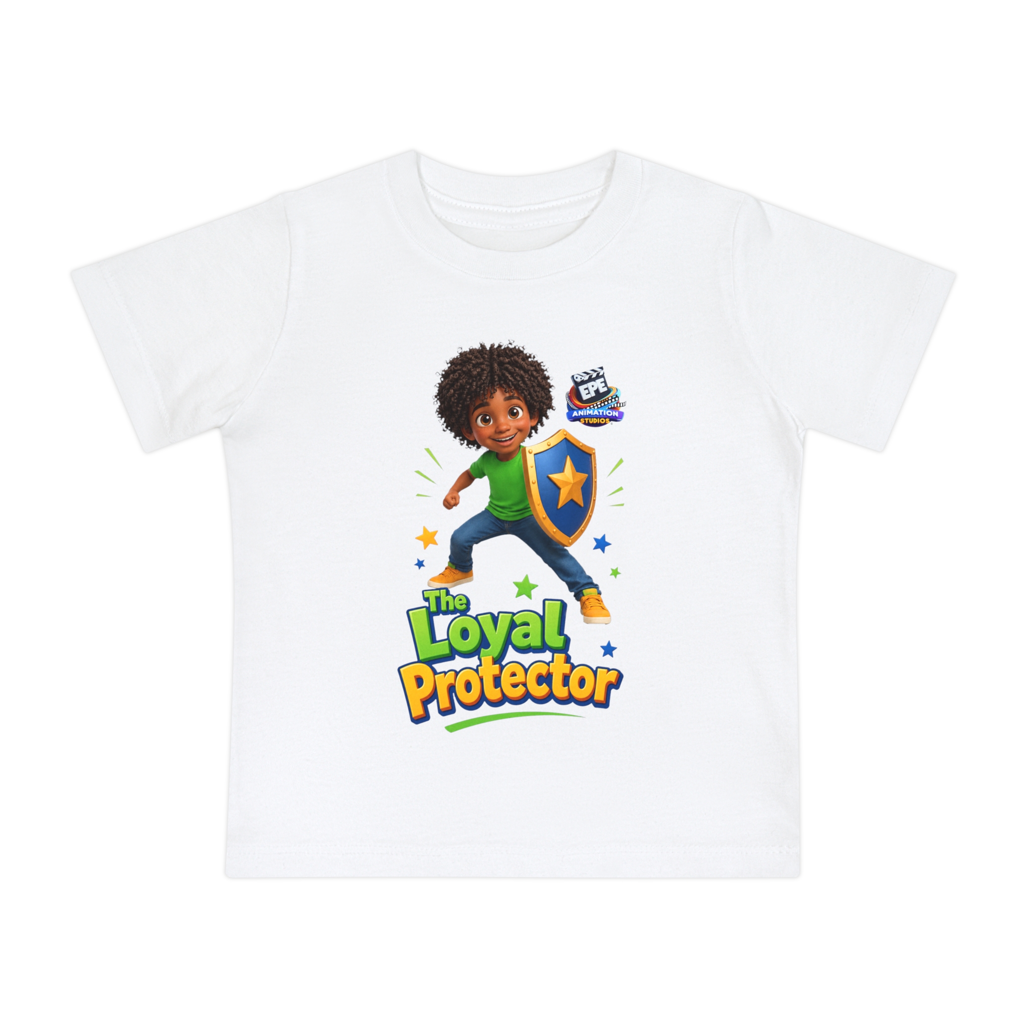 Lee's Short Sleeve Baby T-Shirt (The Loyal Protector) - Image 2