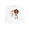 Jen - Unisex Garment-Dyed Sweatshirt - Thumbnail Image 1
