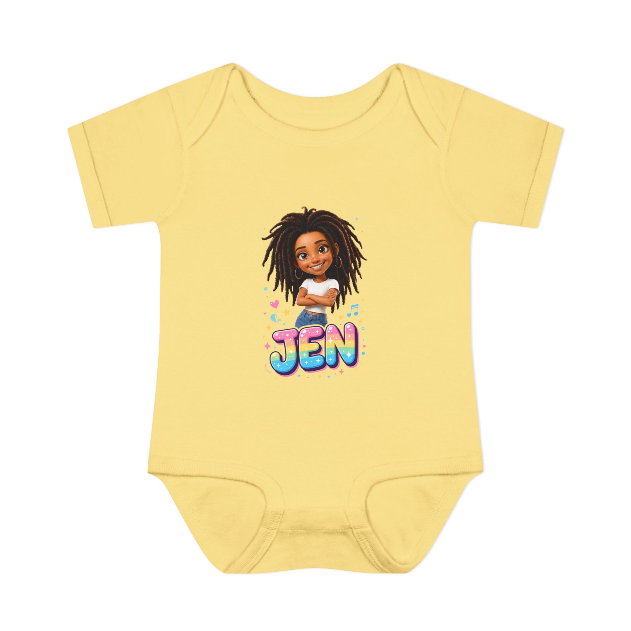 Jen's Infant Baby Rib Solid Colors Bodysuit - Image 8